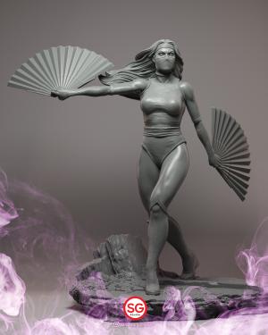 CG Sculpt front view