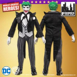 Black Costume Joker Action Figure Front/Back