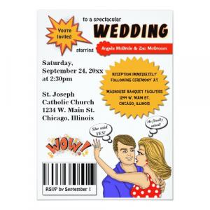 Pure Comic Style Invitation